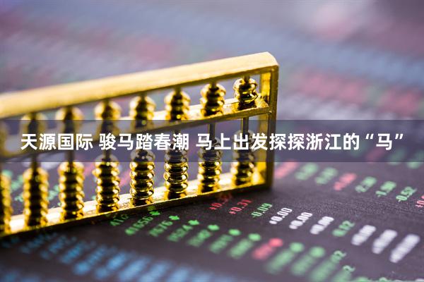 天源国际 骏马踏春潮 马上出发探探浙江的“马”