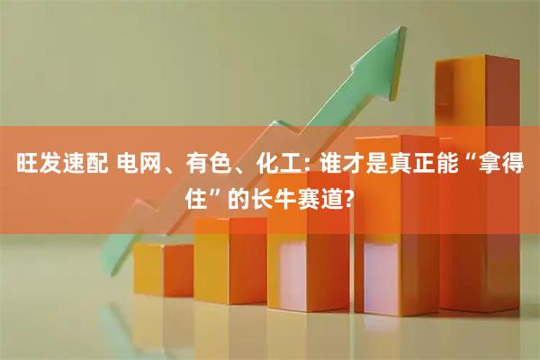 旺发速配 电网、有色、化工: 谁才是真正能“拿得住”的长牛赛道?